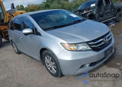 2015 Honda Odyssey Ex-L from USA, damaged, VIN 5FNRL5H6XFB013871